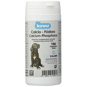Calier Kawu Lot de 100 comprimés de Calcium phosphore