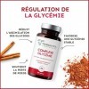 Complexe GLYCÉMIE | CHROME + Actif Breveté Reducose® + Cannelle | Aide à Maintenir une Glycémie Normale | Réduit de 40% l’ass