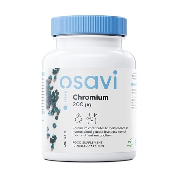 Osavi Chromium, 200mcg - 60 vegan caps