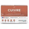 Granions® CUIVRE 2 mg - 30 ampoules - 15 jours - Immunité - Antioxydant - Maintien des articulations et tendons - 2 mg de Cui