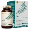 Nature Basics® fer naturel en bocal | 180 gélules hautement dosées | 14mg de fer & 80mg de vitamine C par gélule | purement à