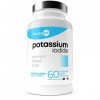 Iode 150mcg - Iodure de Potassium - +2 Mois de Cure, 100% des AR - Fonction Nerveuse & Cognitive - Potassium Iodide - 60 Gélu