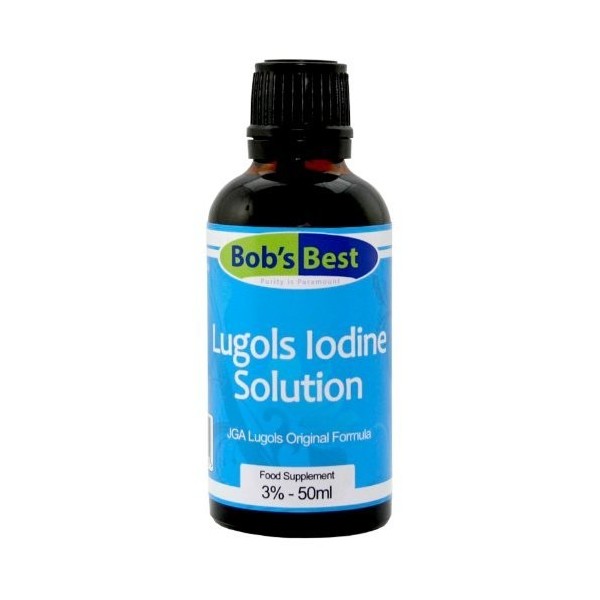 Solution de Lugol Iodo-ioduré à 3% en Flacon de 50 ML