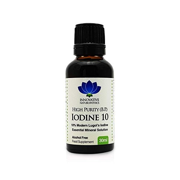 Iode - 10% de solution diode Lugols - 30 ml