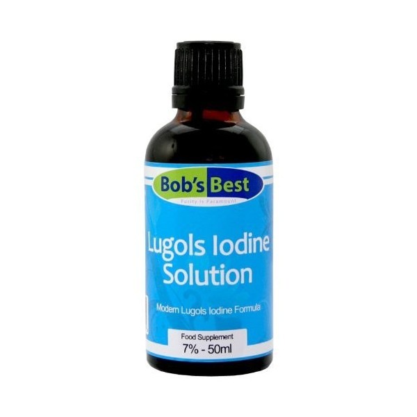 Lugols Iodine Solution - 7% - 50ml