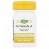 La vitamine A, 10.000 UI, 100 Softgels - Way Nature