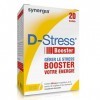 D-STRESS BOOSTER 20 sachets | Magnésium de 3ème Génération + Taurine + Arginine + Vitamines B | Booste l’Énergie Physique et 