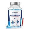 Magnésium Bisglycinate Malate et liposome + Vitamine B6 Bio-Active - Haute Absorption et Teneur 300mg/j - Supérieure au Magné