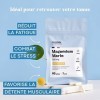 Magnésium Marin + Vitamine B6, Combat la Fatigue et le Stress, Cure de 1 mois, 60 Gélules Végétales, Magnesium Marin Pur 300 