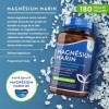 Magnésium Marin 360 mg et Vitamine B6-180 gélules Végan - Magnésium Aquamin® hautement biodisponible et cliniquement soutenu 