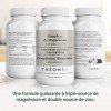 Complément alimentaire Complexe au Magnésium de Theonia à haute concentration 205 mg avec du zinc et de la vitamine D3 – Aide