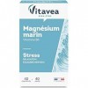Vitavea - Magnésium Marin Vitamine B6 - Complément Alimentaire Anti Stress, Relaxation, Equilibre Nerveux - Magnésium B6 - Ma