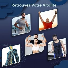 Magnésium Marin & Vitamine B6-180 Gélules Vegan 3 Mois - 360mg dOxyde De Magnésium + Vitamine B6 - Magnésium Marin Fort Co