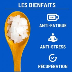 MAGNÉSIUM MARIN + Vitamine B6 | Jusquà 300 mg/jour | Contre la fatigue, Anti-stress, Récupération musculaire | Jusquà 6 moi