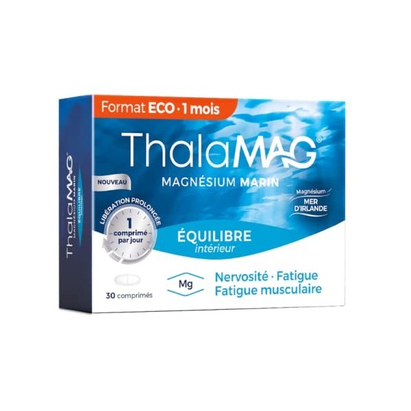 Thalamag EQUILIBRE INTERIEUR - MAGNESIUM MARIN - 2 x 30 comprimés