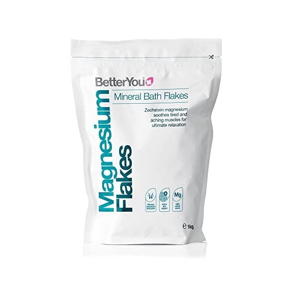 Better You Magnesium Flocons pour Bains 1 kg