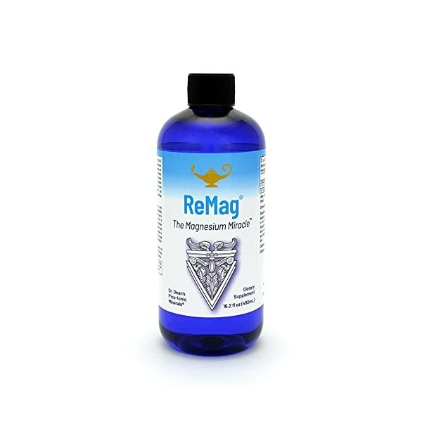 ReMag Magnésium Pico-Ionique liquide de RnA ReSet. Créé par Dr. Carolyn Dean pour une entière absorption, Vivez le miracle du