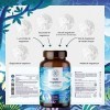 Multi-Magnésium 180 capsules, hautement dosé 7 sources bioactives de magnesium: phyto-magnésium, magnesium bisglycinate, citr