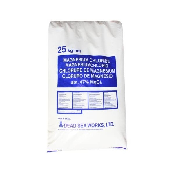 Hexeal Flocons de magnésium | Sac de 25 kg | 100 % pur | Bain | Chlorure de magnésium