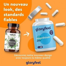 Premium Magnésium + Vitamines B6 et B12 pour les Muscles, les Os et le Système Immunitaire*, Hautement Biodisponible - 180 Ca