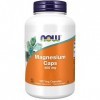 Now Foods, Magnesium Caps, 400 mg, 180 Gélules végétaliennes, Testé en Laboratoire, Minéraux, Sans Gluten, Sans Soja, Végétar