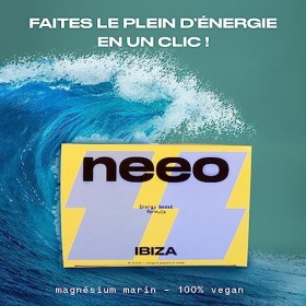NEEO | Vitamines pour la Fatigue | Riche en Vitamine B6 et Magnésium Marin Naturel 300mg | Fabriqué en France | Vegan | 28 St