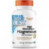 Doctor Best, Magnésium à haute absorption, avec glycine et lysine, testé en laboratoire, sans soja, sans gluten, sans OGM, 24