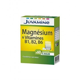 JUVAMINE - New Magnésium à base de Vitamines B1, B2 et B6-40g - Résistance et Santé pour tous - Lot De 3