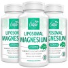 Complexe Liposomal de Magnésium 2200mg-Complexe Liposomal de Magnésium à Haute Puissance Threonate, Magnésium Glycinate, Magn