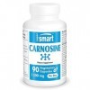 Carnosine 1500 mg L-Carnosine - Contribue à Réduire le Stress Oxydatif, la Glycation et Freiner le Vieillissement - Vegan -