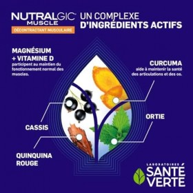 Santé Verte - Nutralgic muscle - Lot de 2 Boites de 14 comprimés 2 