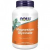 Now Foods, Magnesium Glycinate, 200mg Magnésium, 180 Comprimés végétaliens, Testé en Laboratoire, Végétarien, Sans Gluten, Sa