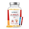 Multivitamines et Minéraux 25 Nutriments - Zinc, Vitamines A B C D3 E K2 Bio-actives & Minéraux Haute Absorption - 90 Gélules