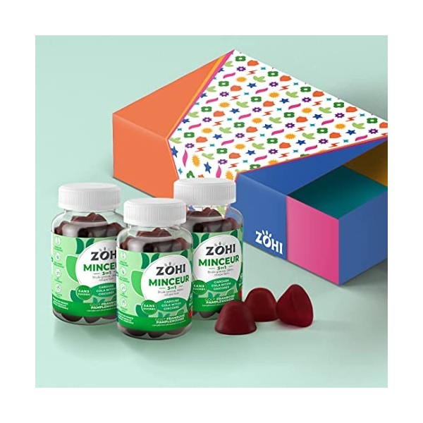 Gommes Sommeil ZOHI – Complément Alimentaire 60 Gommes, Aide à L'endormissement Naturel