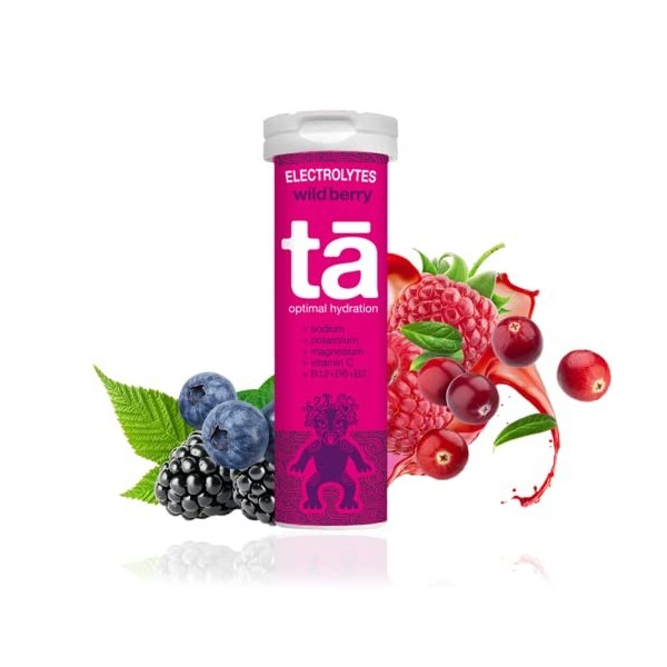 TA ENERGY - Pastilles dHydratation - Sels Minéraux - Vitamines - Faibles Calories - Réduit les crampes - MADE IN FRANCE Wil