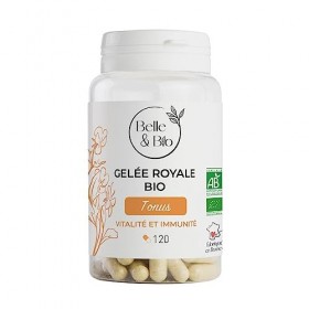 DÉFENSES NATURELLES & ANTI-FATIGUE - Gelée Royale Bio 120 gélules