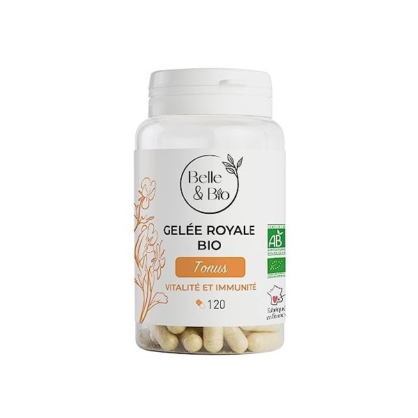 DÉFENSES NATURELLES & ANTI-FATIGUE - Gelée Royale Bio 120 gélules