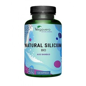 Silicium Organique Vegavero® | 100% BIO & NATUREL - Extrait de Bambou | Sans Additifs | 120 gélules de 150 mg | VEGAN