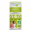 GRANIONS KID BIO APPÉTIT - Certifié BIO - Goût Pomme - Contribue à stimuler lappétit - Formule naturelle à base de sirop da