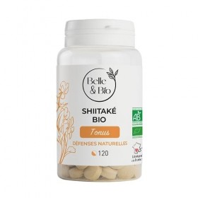DEFENSES NATURELLES & IMMUNITE - Shiitake Bio 62.5 Mg/Comprimé - BOOST IMMUNITE Certifié Bio Par Ecocert - 120 comprimés. Fab