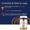 Laboratoires Ilapharm - HUILE DE PEPINS DE COURGE BIO- Prostate - Confort urinaire - Flacon de 60 gélules