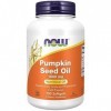 Now Foods, Pumpkin Seed Oil Huile de Pépins de Courge , 1.000mg, 100 Capsules molles, Testé en Laboratoire, Sans Soja, Sans 