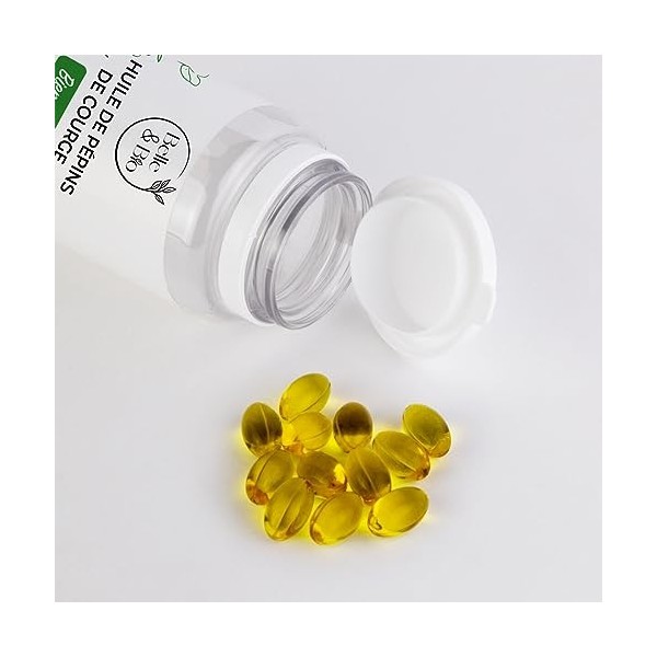 Belle&Bio Huile de Pépin de Courge 500 Mg/Capsule pour Homme 120 Capsules