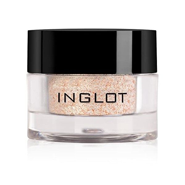 Inglot AMC Ombres à paupières, poudre libre de couleur hautement concentrée avec effets délicats à ultra-intenses, Avec Pigme