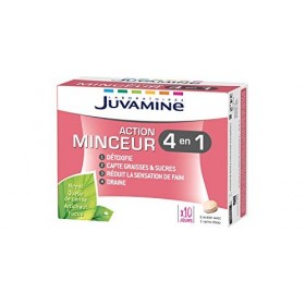 JUVAMINE - Action Minceur 4 en 1-60 Comprimés