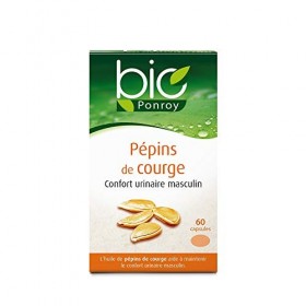 Pépins de Courge Bio - Confort Urinaire de l’Homme - 60 capsules - Yves Ponroy