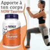 Now Foods, Taurine, Amidon Double, 1.000 mg, 100 Capsules végétaliennes, Testé en Laboratoire, Acide Aminé, Sans Gluten, Sans