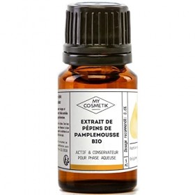 Extrait de Pepin de Pamplemousse EPP AB 100% Pur et Naturel - Actif cosmétique, conservateur et antioxydant - Concentré en 
