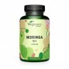 Moringa BIO | Dose Elevée : 2000 mg | SUPERFOOD : Multivitamines et Minéraux Naturels | Antioxydant + Energie | 180 Comprimés