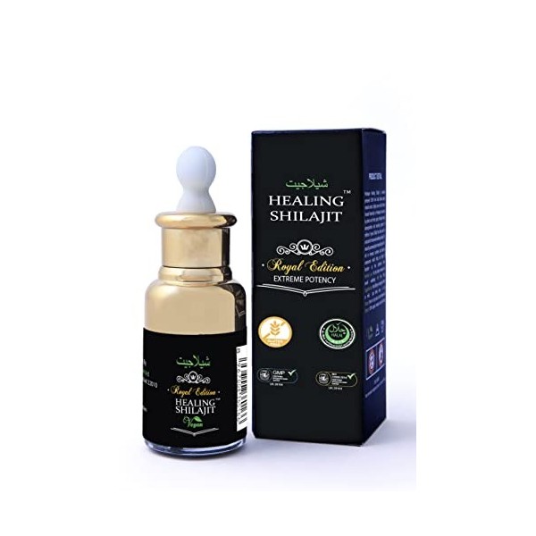 Himalayan Healing Intense Shilajit Drops - Royal Edition - 30ML - 3 Months Supply